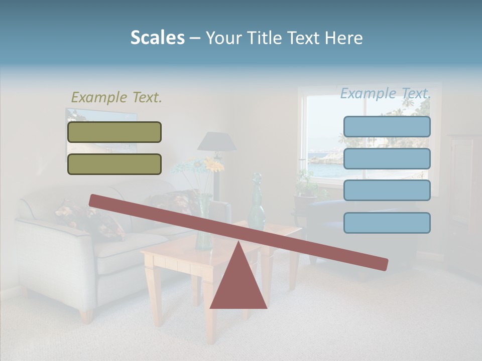 Comfortable Coffee Wall PowerPoint Template