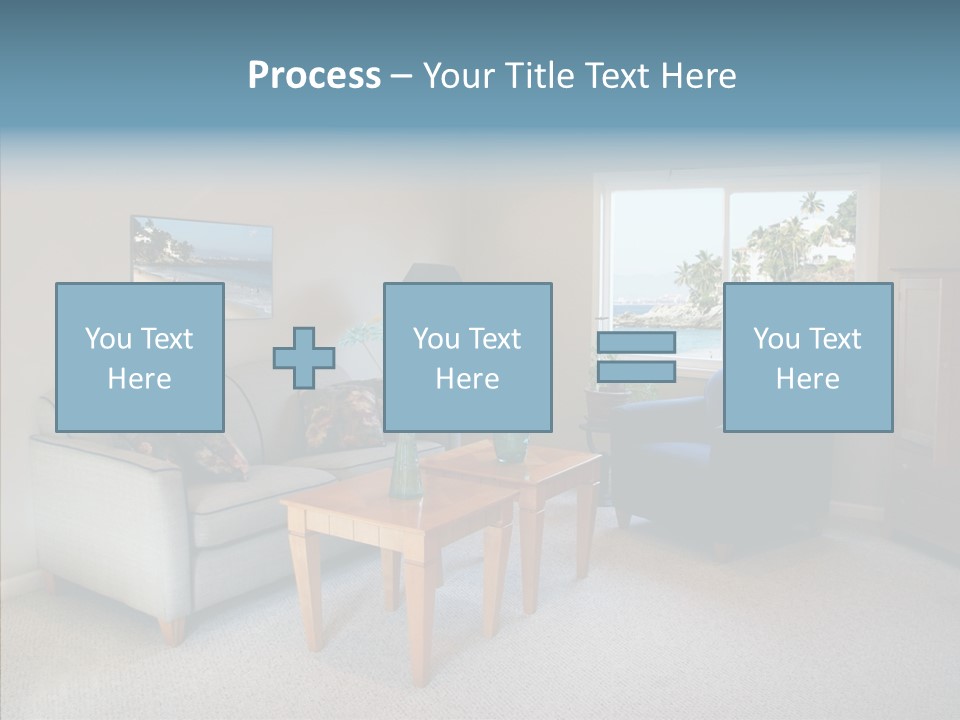 Comfortable Coffee Wall PowerPoint Template