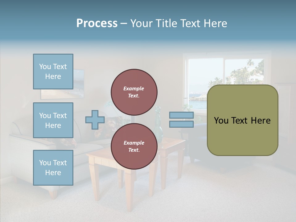 Comfortable Coffee Wall PowerPoint Template