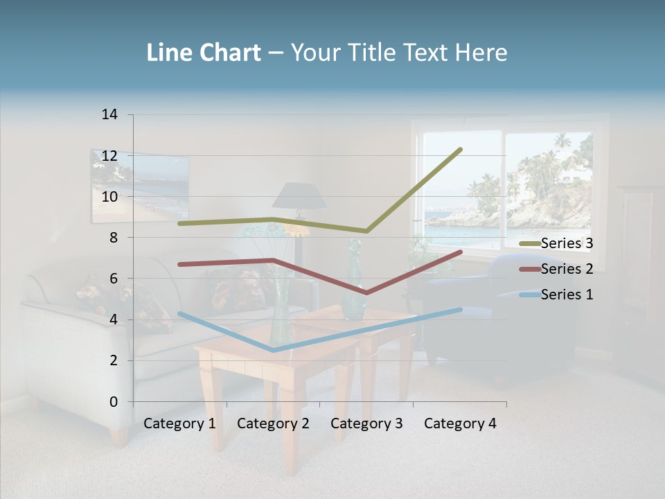 Comfortable Coffee Wall PowerPoint Template