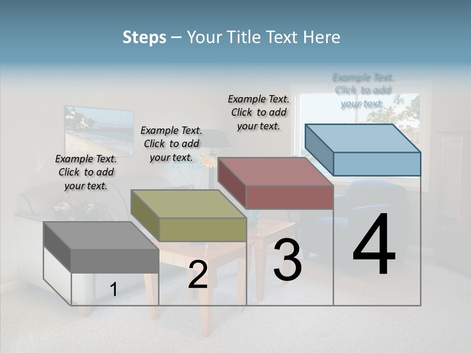 Comfortable Coffee Wall PowerPoint Template