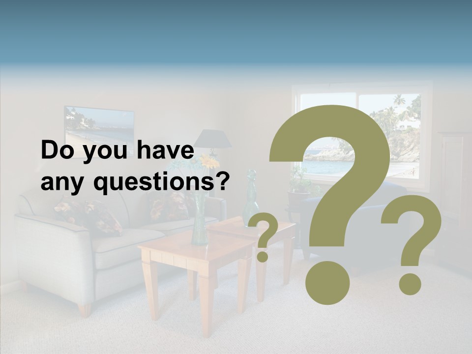 Comfortable Coffee Wall PowerPoint Template