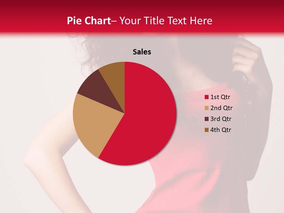Standing Cute Facial PowerPoint Template