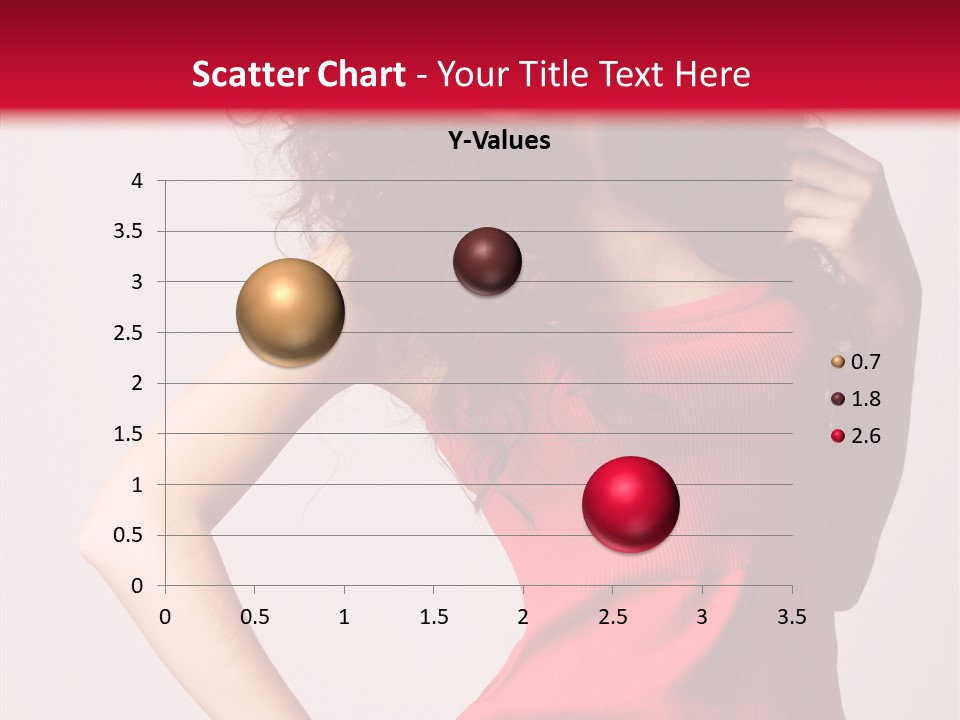 Standing Cute Facial PowerPoint Template