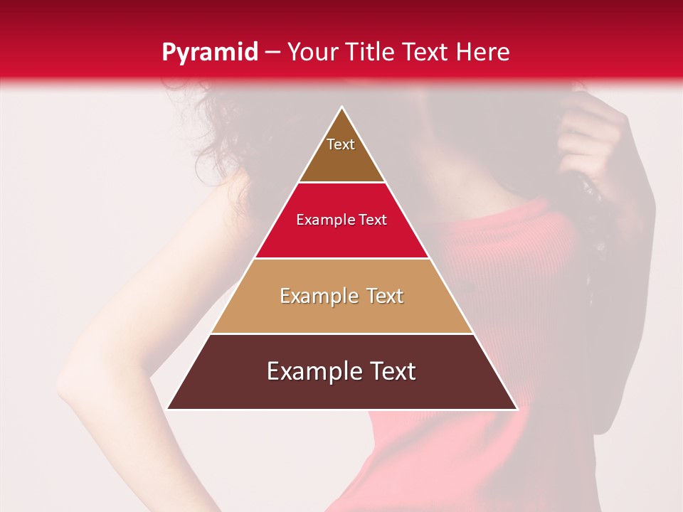 Standing Cute Facial PowerPoint Template