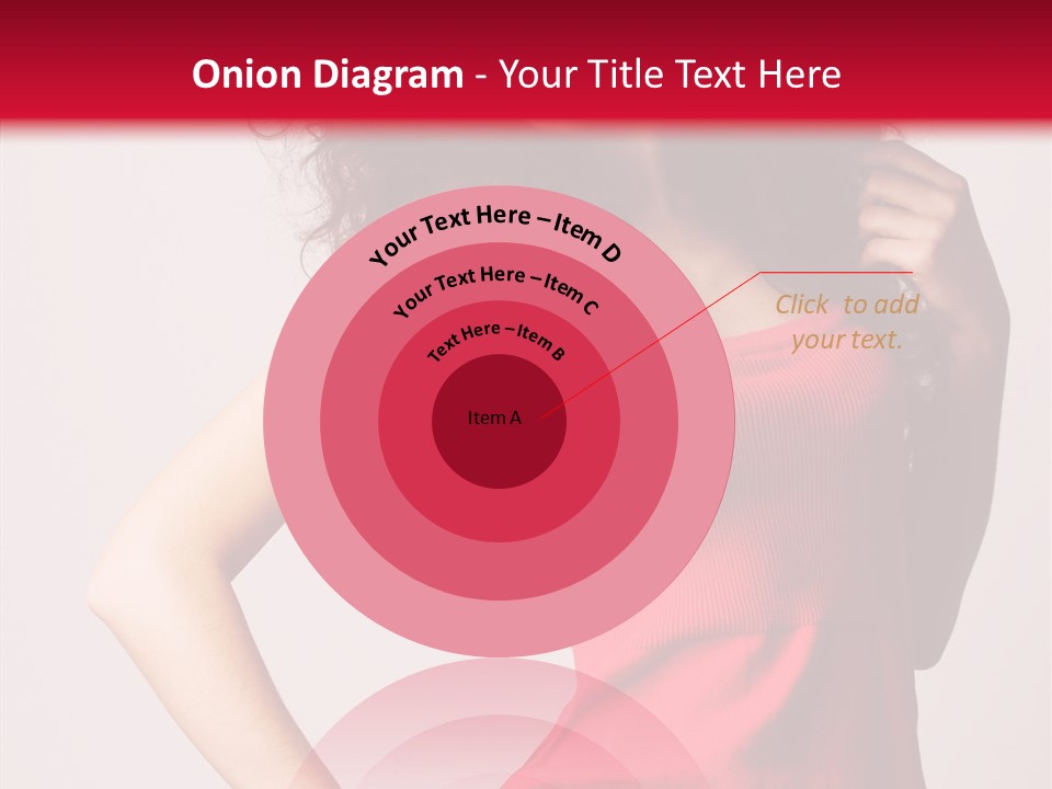 Standing Cute Facial PowerPoint Template
