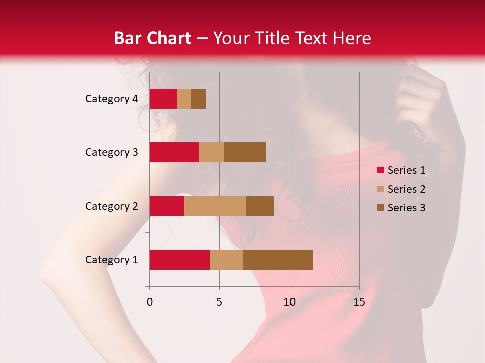 Standing Cute Facial PowerPoint Template
