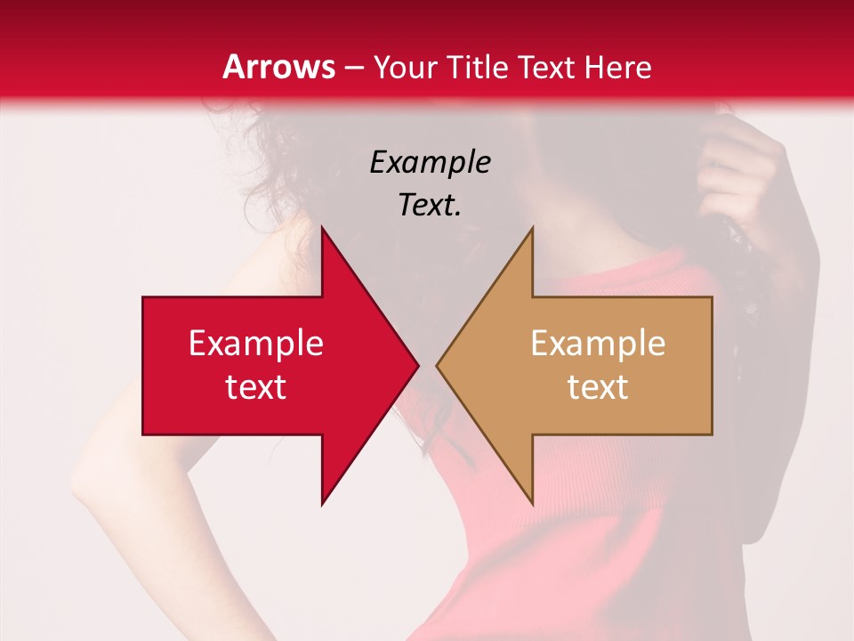 Standing Cute Facial PowerPoint Template