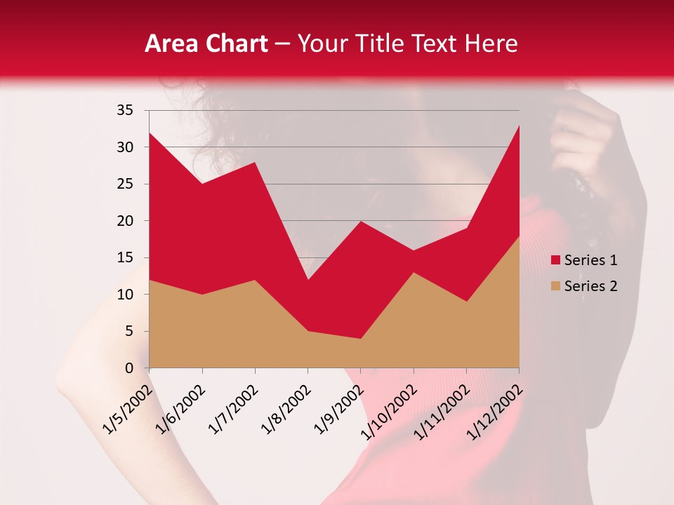 Standing Cute Facial PowerPoint Template