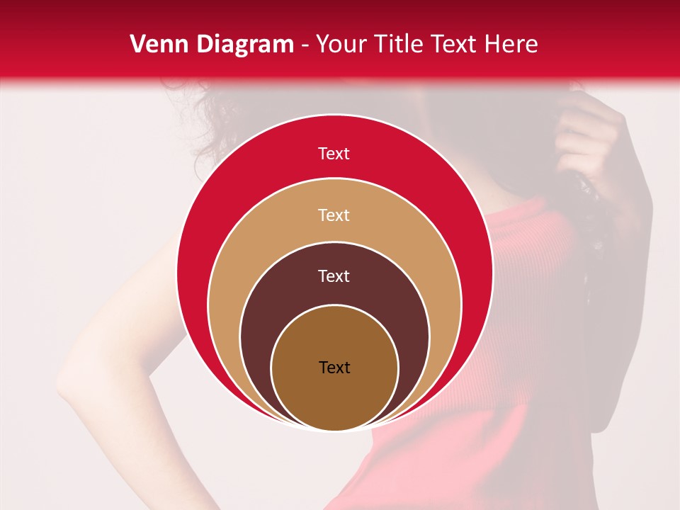 Standing Cute Facial PowerPoint Template