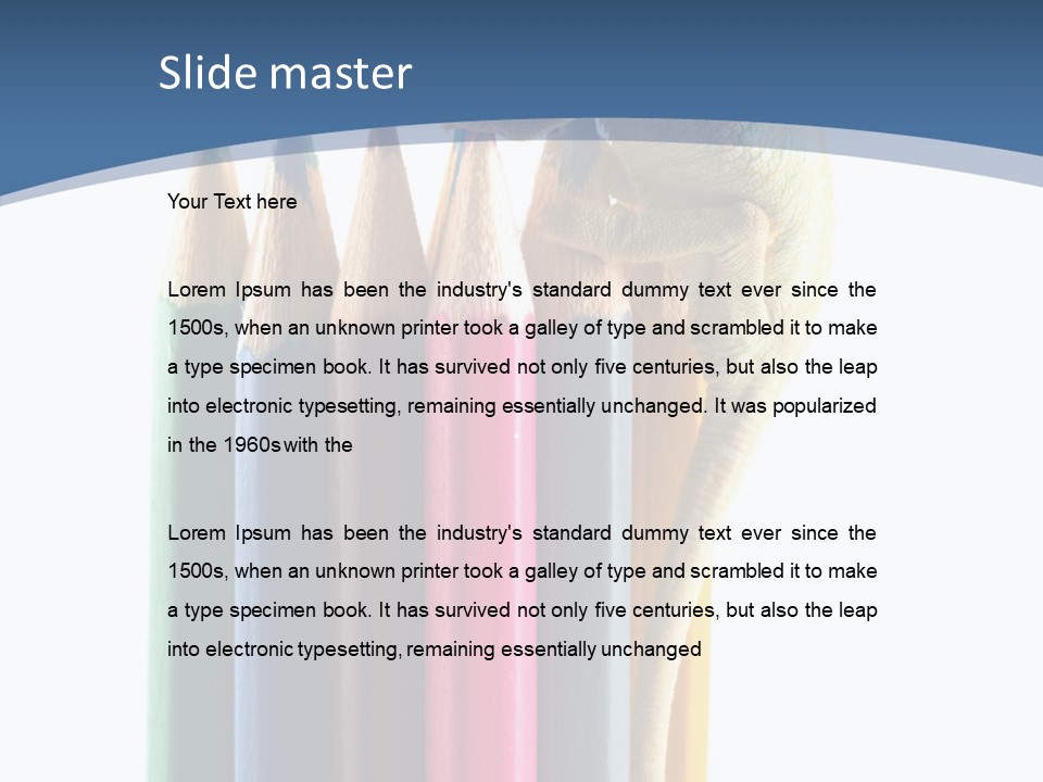 Color Season Rainbow PowerPoint Template