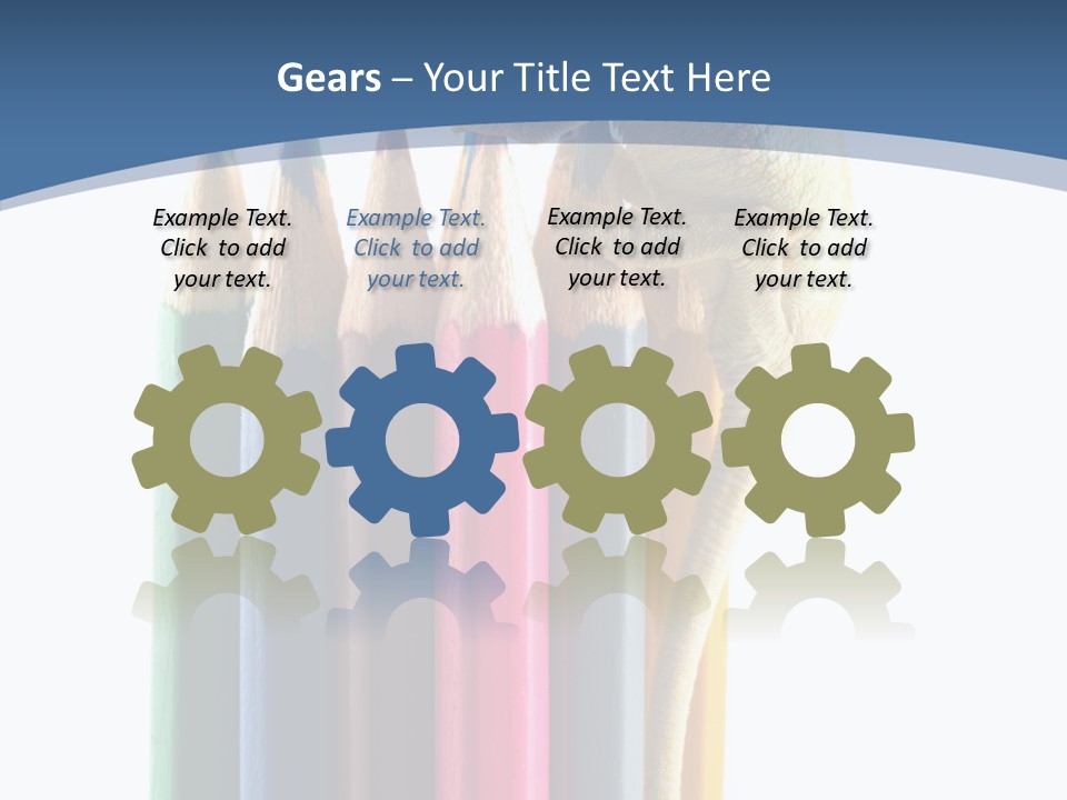 Color Season Rainbow PowerPoint Template