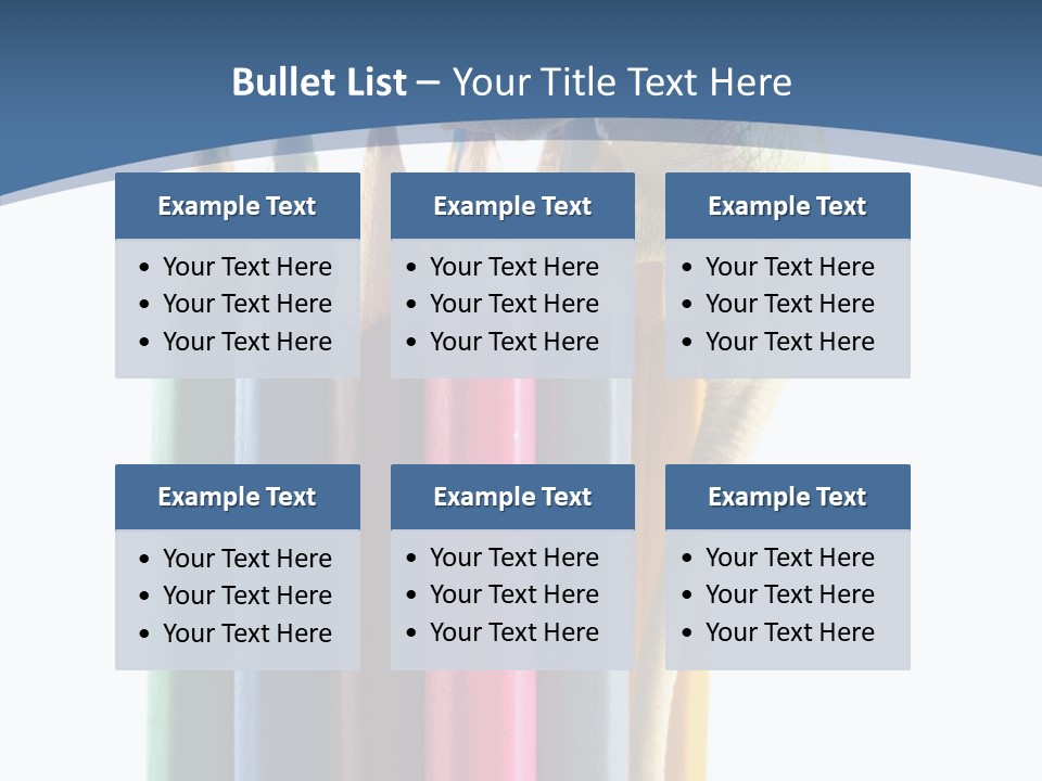 Color Season Rainbow PowerPoint Template