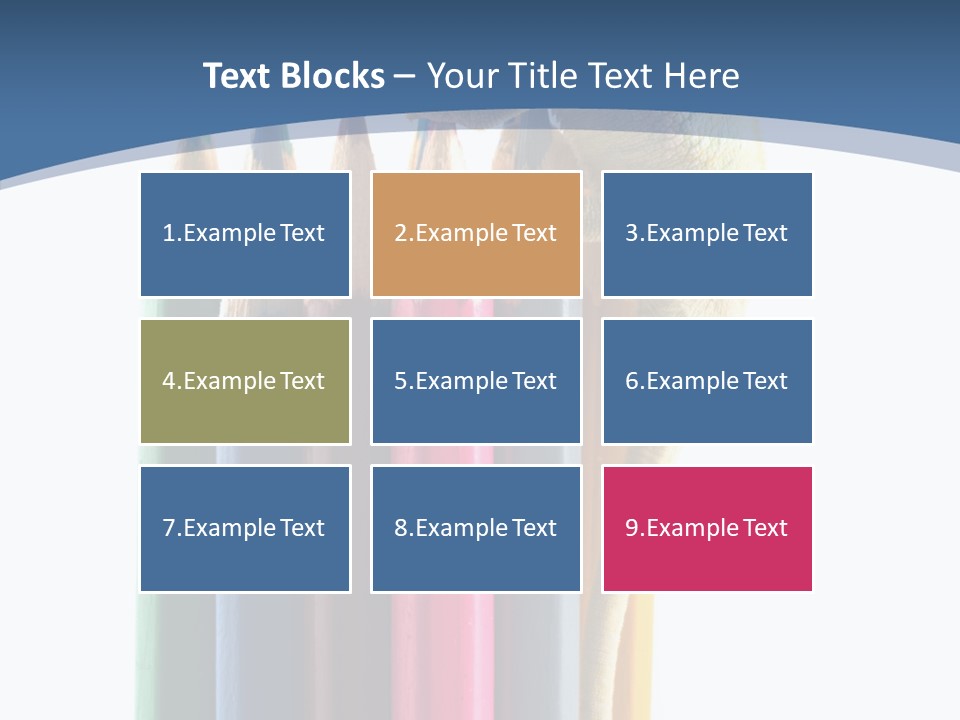 Color Season Rainbow PowerPoint Template