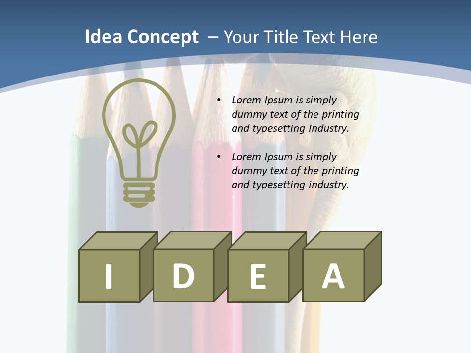 Color Season Rainbow PowerPoint Template