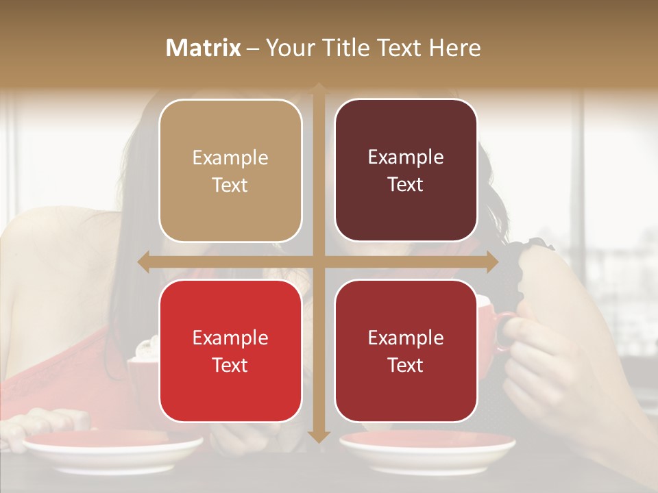 Cheerful Bar Laughing PowerPoint Template
