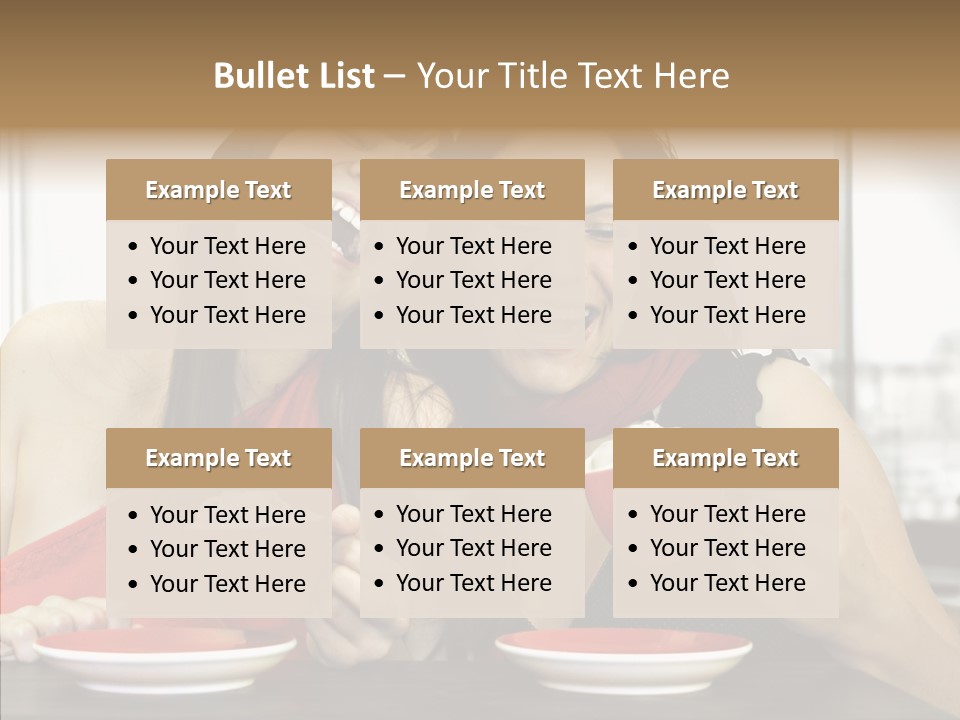 Cheerful Bar Laughing PowerPoint Template