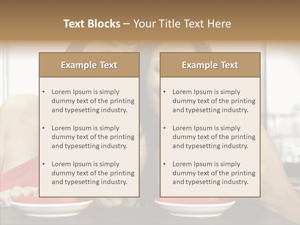 Cheerful Bar Laughing PowerPoint Template