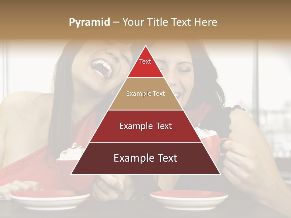 Cheerful Bar Laughing PowerPoint Template