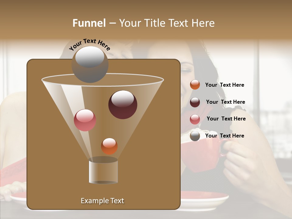 Cheerful Bar Laughing PowerPoint Template