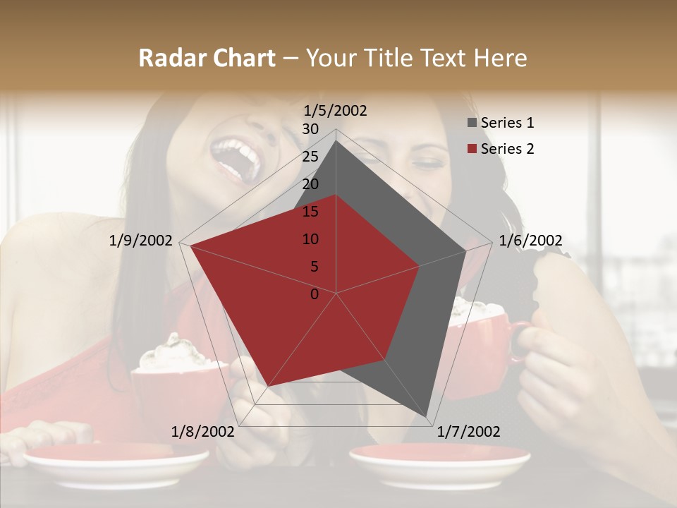 Cheerful Bar Laughing PowerPoint Template