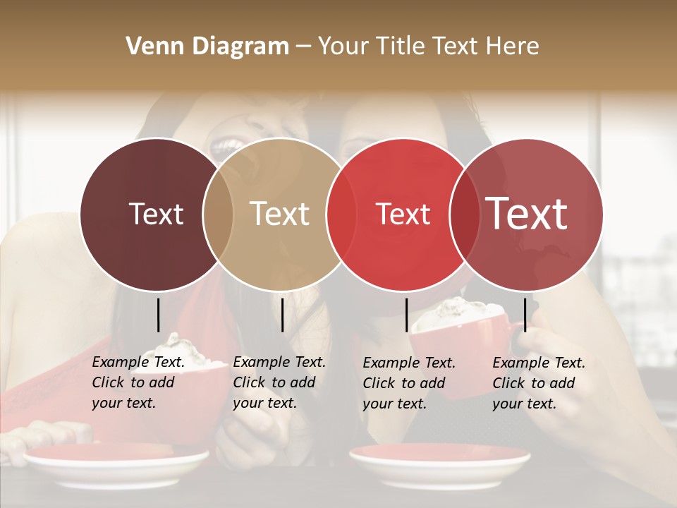 Cheerful Bar Laughing PowerPoint Template