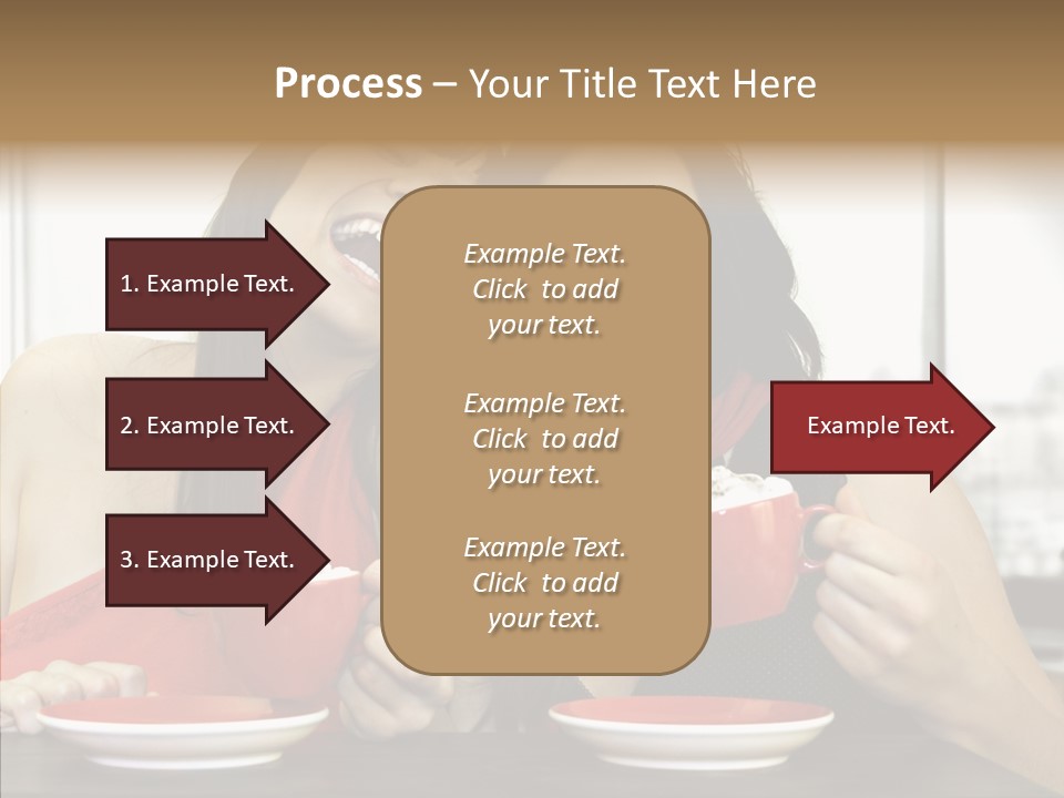 Cheerful Bar Laughing PowerPoint Template