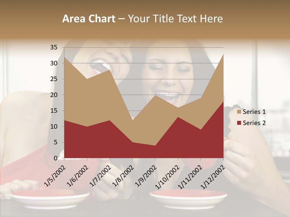 Cheerful Bar Laughing PowerPoint Template