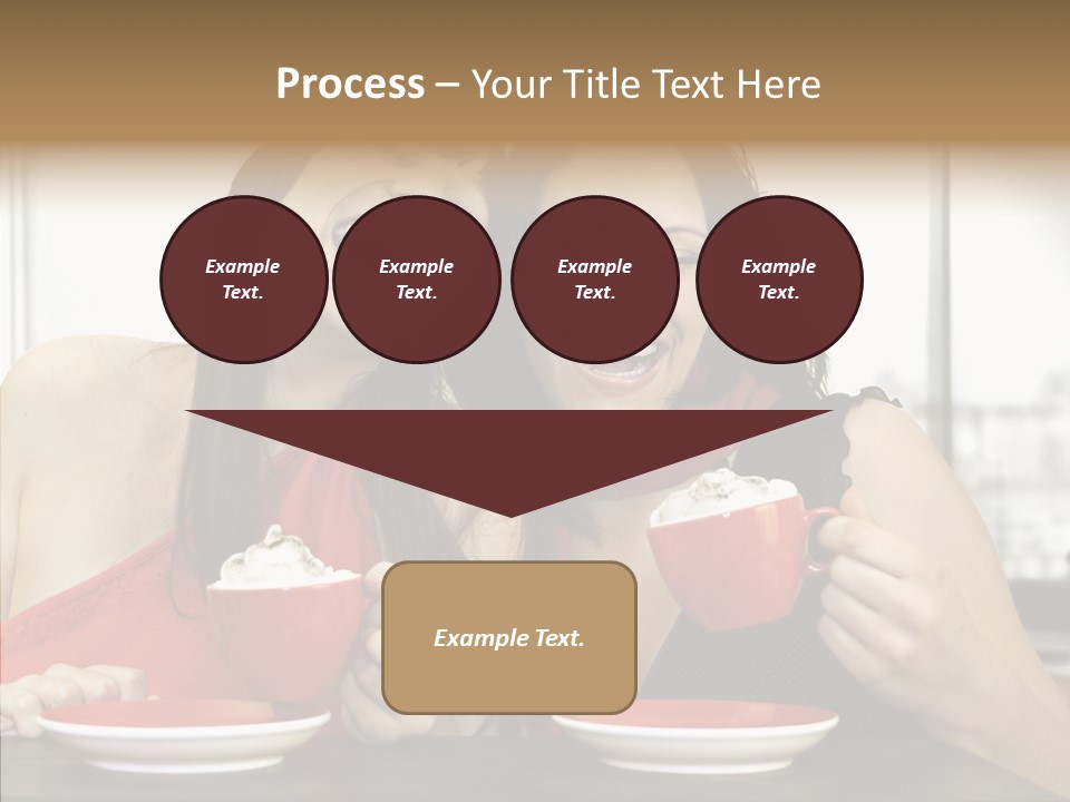 Cheerful Bar Laughing PowerPoint Template