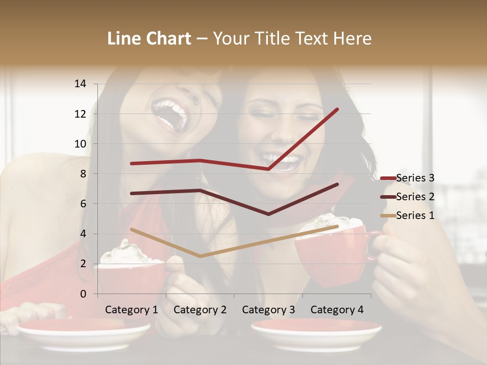 Cheerful Bar Laughing PowerPoint Template