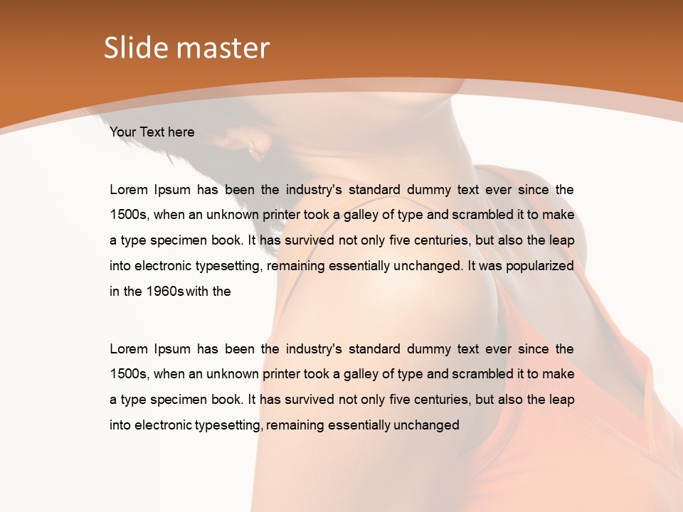 Fun Isolated Athletic PowerPoint Template