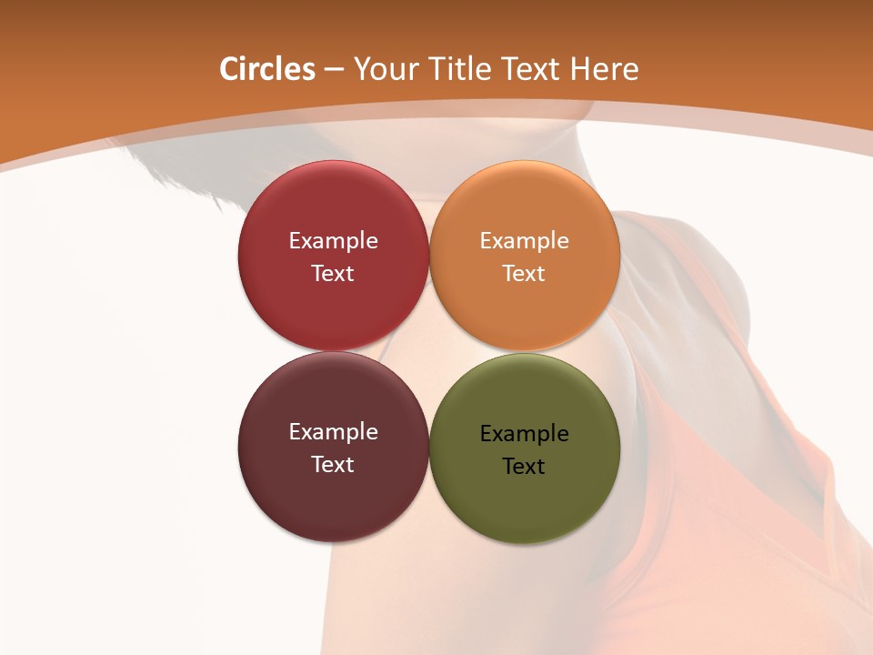 Fun Isolated Athletic PowerPoint Template