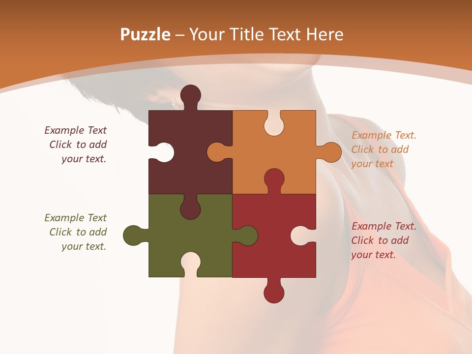 Fun Isolated Athletic PowerPoint Template