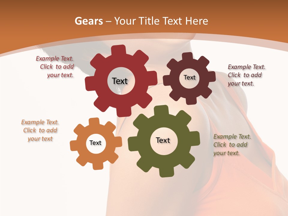 Fun Isolated Athletic PowerPoint Template