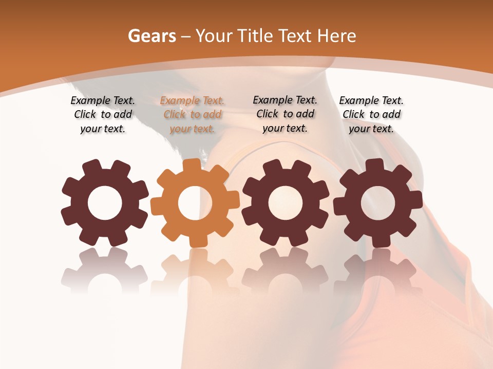 Fun Isolated Athletic PowerPoint Template