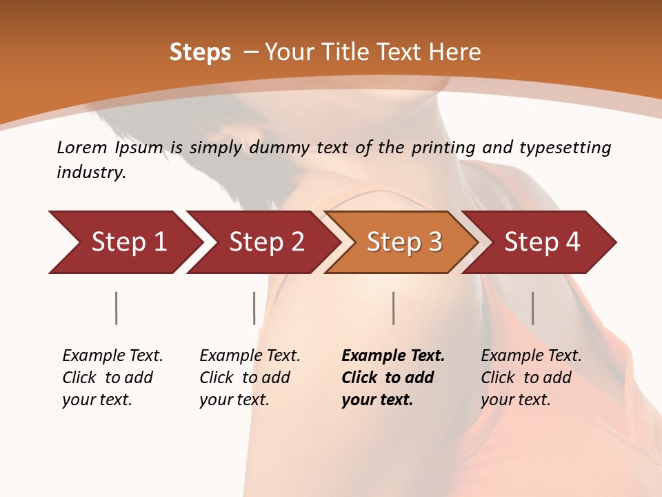 Fun Isolated Athletic PowerPoint Template