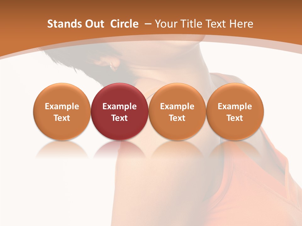 Fun Isolated Athletic PowerPoint Template