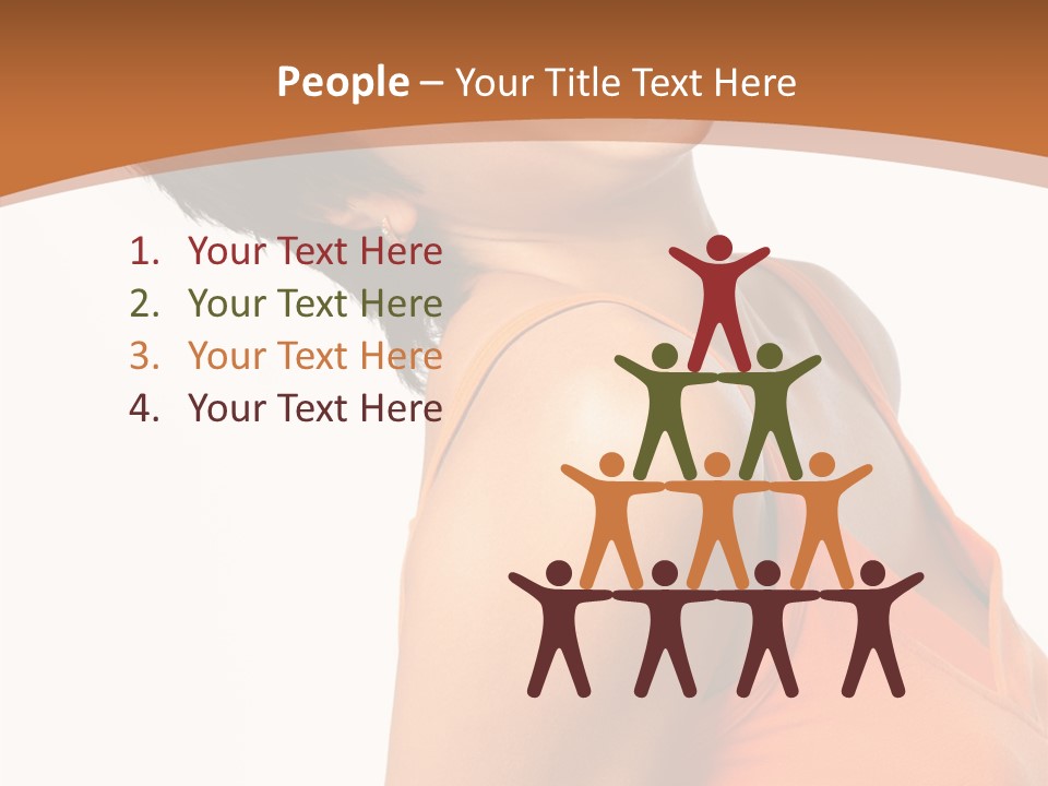 Fun Isolated Athletic PowerPoint Template