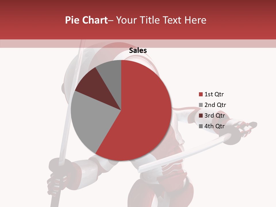 Futuristic Plastic Cyborg PowerPoint Template