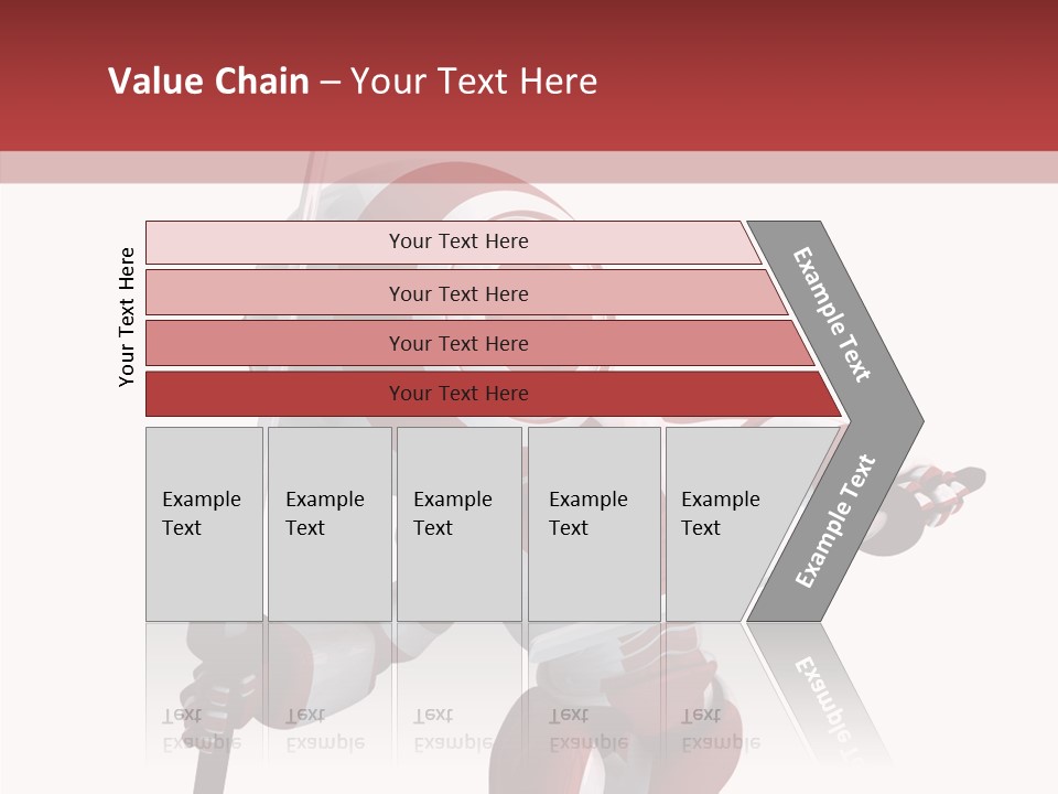 Futuristic Plastic Cyborg PowerPoint Template