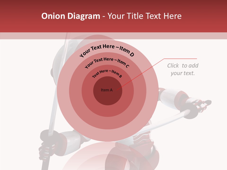 Futuristic Plastic Cyborg PowerPoint Template