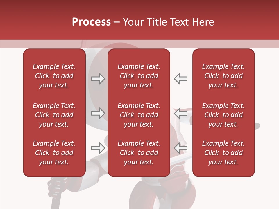 Futuristic Plastic Cyborg PowerPoint Template