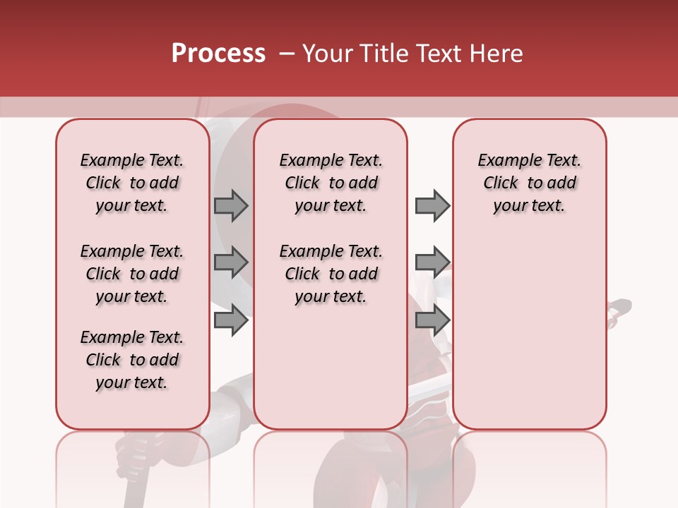 Futuristic Plastic Cyborg PowerPoint Template