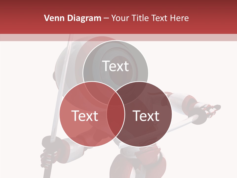 Futuristic Plastic Cyborg PowerPoint Template