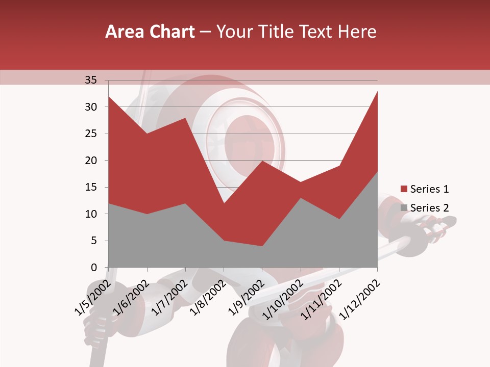 Futuristic Plastic Cyborg PowerPoint Template