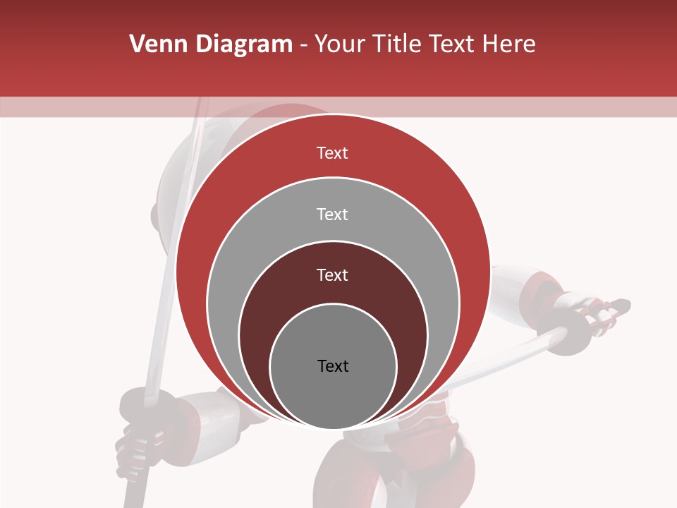 Futuristic Plastic Cyborg PowerPoint Template
