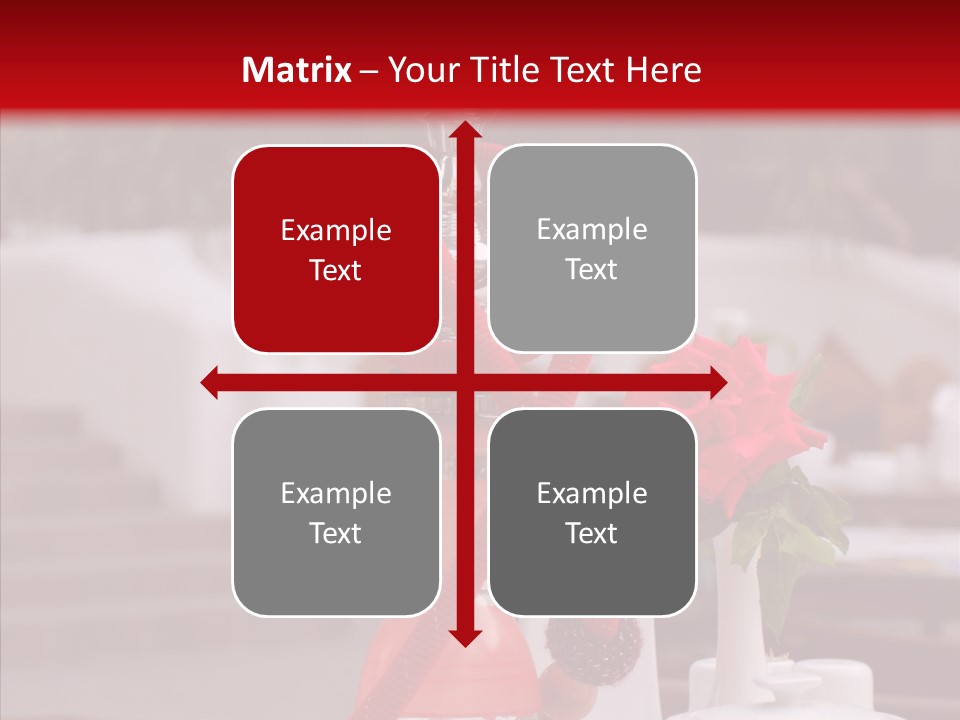 Rose East Yard PowerPoint Template