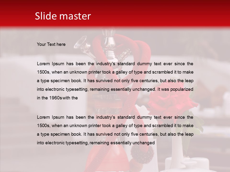 Rose East Yard PowerPoint Template