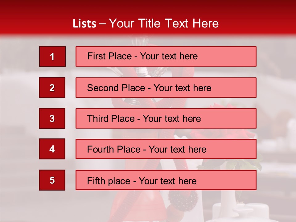 Rose East Yard PowerPoint Template