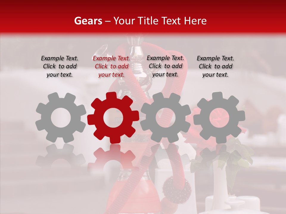 Rose East Yard PowerPoint Template